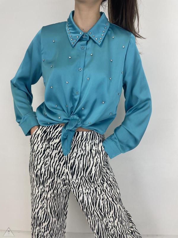 Camicia Luce Turquoise